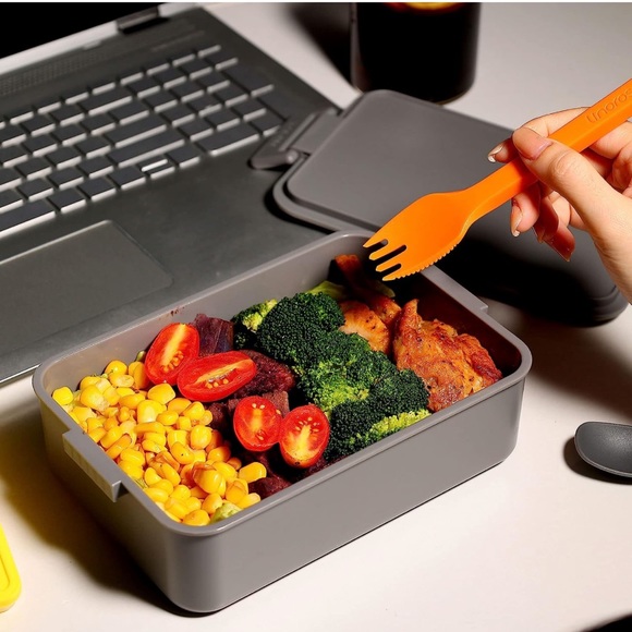 Stackable Bento Box Adult Lunch Box | Meet All You On-the-Go Needs for Food - Picture 7 of 10